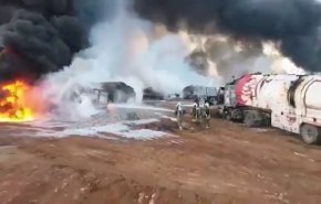 روسیه با حمله موشکی، قاچاقچیان نفت سوریه را درهم کوبید+ ویدیو