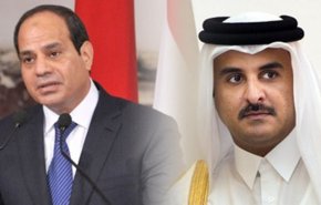 أمير قطر يعزي الرئيس المصري بحادث قطاري سوهاج