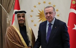 أردوغان يستقبل وزير خارجية قطر في اسطنبول
