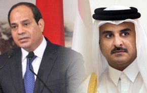 السيسي وأمير قطر يتبادلان التهنئة لأول مرة منذ بيان قمة 