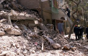 مصر: قتلى وجرحى في انهيار مبنى سكني 