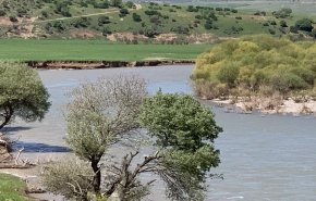 نهر الخابور جف بعد حبس تركيا مياه الفرات الواردة إلى سوريا

