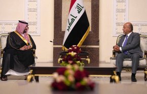 بن سلمان يلتقي في بغداد بالرئاسات العراقية الثلاث