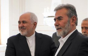 ظريف يؤکد استعداد إيران لدعم الشعب الفلسطيني والمقاومة
