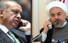 روحاني لأردوغان: على الدول الاسلامية العمل لمواجهة جرائم الكيان الصهيوني