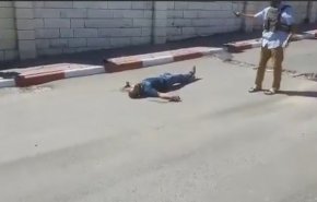 شهادت جوان فلسطینی در نزدیکی مسجد ابراهیمی در الخلیل + فیلم