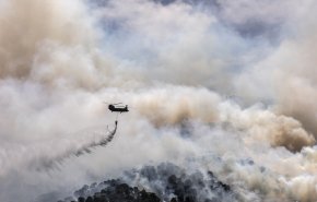 لليوم الثاني.. رجال إطفاء يونانيون يكافحون حريق غابات هائلا