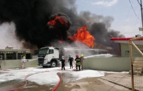 العراق..السيطرة على حادث حريق في محطة وقود بـ كركوك