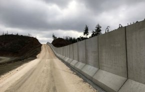 ساخت دیوار مرزی ۱۴۴ کیلومتری ترکیه با ایران بزودی پایان می یابد
