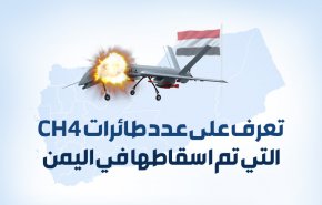 تعرف على عدد طائرات CH4 التي تم اسقاطها في اليمن