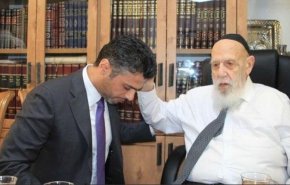 دیدار سفیر امارات در فلسطین اشغالی با رئیس شورای موسوم به «حکمای تورات»