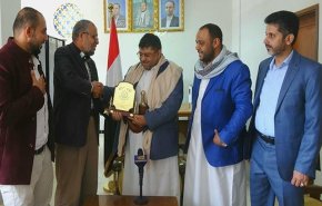 دیدار نماینده حماس با یک عضو ارشد شورای عالی سیاسی یمن