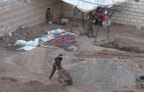 تحولات سوریه | حفر تونل از سوی شبه نظامیان وابسته به آمریکا در شمال سوریه