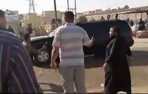 فيديو.. موكب الكاظمي يتعرض للرشق بالحجارة في الناصرية