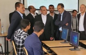 بازدید سفیر ایران از دانشگاه صنعا
