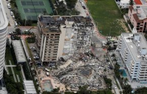 ارتفاع عدد المفقودين جراء انهيار المبنى السكني في فلوريدا إلى 159 شخصا