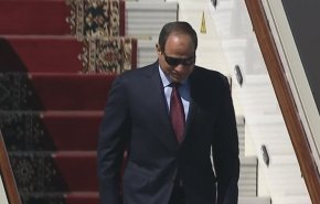رئیس جمهوری مصر وارد بغداد شد