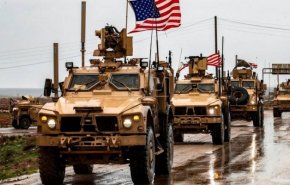 خروج رتل عسكري لقوات الاحتلال الأمريكي من العراق إلى سوريا
