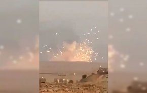 شاهد.. انفجارات شديدة في مدينة الخرج السعودية
