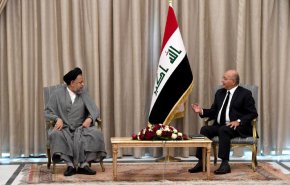 الرئيس العراقي و وزير الامن الايراني يؤكدان عمق الروابط بين البلدين