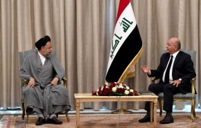 وزیر اطلاعات ایران با رئیس جمهوری عراق دیدار کرد