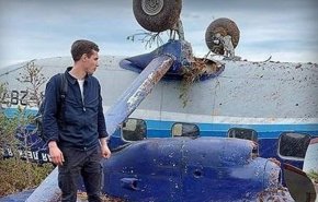 نجات ۱۹ سرنشین هواپیمای حادثه دیده سبک مسافری روسیه