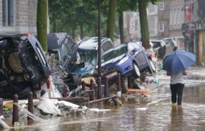 شاهد .. صدمة في ألمانيا بعد الفيضانات التي ضربت البلاد