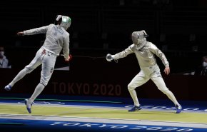  أولمبياد طوكيو: ممثل إيران في المراكز الثمانية الأولى في لعبة السابر