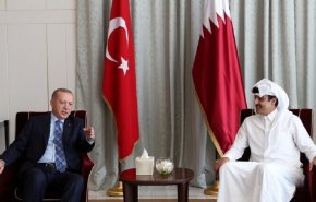 اتصال هاتفي بين أمير قطر والرئيس التركي
