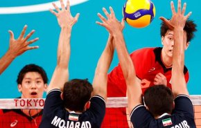 ایران ۲ - ژاپن ۳/ غروب والیبال کشورمان در سرزمین آفتاب