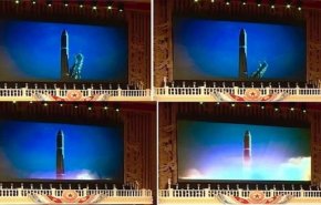 كوريا الشمالية تعرض صورة لصاروخ باليستي عابر للقارات