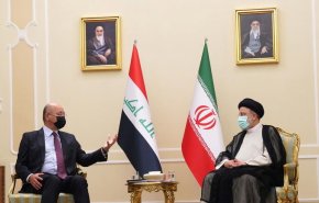 برهم صالح در دیدار با رئیسی:  عراق از پایان دادن به تنش‌ها در منطقه حمایت می‌کند