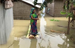 ارتفاع عدد ضحايا الفيضانات في الهند الى 23 شخصا