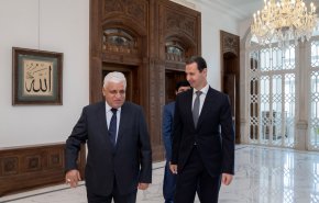 الرئيس الأسد يلتقي رئيس هيئة الحشد الشعبي