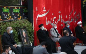 اقامة مراسم العزاء الحسيني في مؤسسة رئاسة الجمهورية الايرانية 
