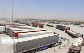 تصدير بضائع بقيمة 370 مليون دولار إلى العراق عبر منفذ مهران