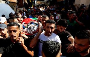 تشييع جثمان طفل فلسطيني استشهد برصاص الاحتلال الإسرائيلي 
