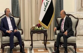 الرئيس العراقي يتلقى دعوة رسمية من الرئيس رئيسي لزيارة ايران
