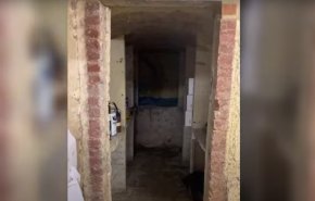 بالفيديو.. شاب يكتشف أنفاقا خفية تحت منزله