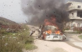 مقتل قياديين في تنظيم إرهابي بهجوم لطائرة مسيرة في سوريا
