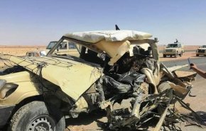 حادث سير مروع يودي بحياة 7 عراقيين من حرس الحدود (صور)