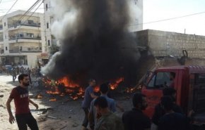 إصابة شخصين بانفجار عبوة ناسفة في مدينة عفرين