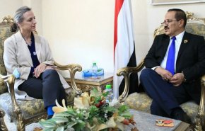وزير خارجية اليمن يلتقي مديرة مكتب المبعوث الأممي إلى بلده