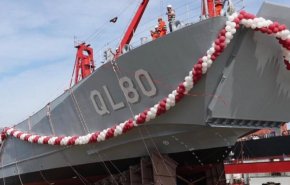قطر تدشن سفينة 'فويرط' الحربية من صنع تركيا