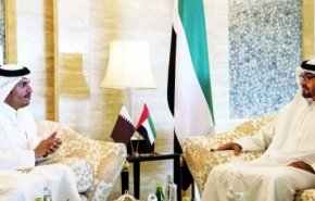 سفر وزیر خارجه قطر به امارات پس از کاهش تنش های بحران خلیج فارس