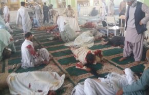  آخر مستجدات الانفجار الارهابي بمسجد قندهار جنوب افغانستان