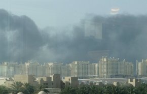 شاهد: حريق في منطقة 'جبل علي' الصناعية في دبي