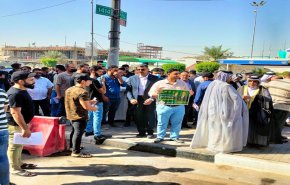 مظاهرات شعبية رافضة لنتائج الانتخابات في كربلاء (صور)
