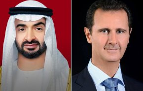 الرئيس الاسد يجري اتصالا مع ولي عهد ابو ظبي محمد بن زايد