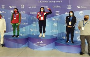 ميدالية ذهبية لسورية في البطولة العربية للسباحة